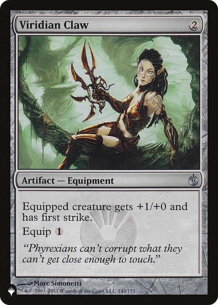 Viridian Claw 143/155 (The List Reprints)  | Good Games Adelaide SA