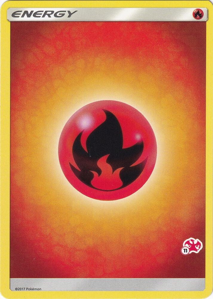 Fire Energy 11 Charizard Stamped  (Battle Academy)  | Good Games Adelaide SA