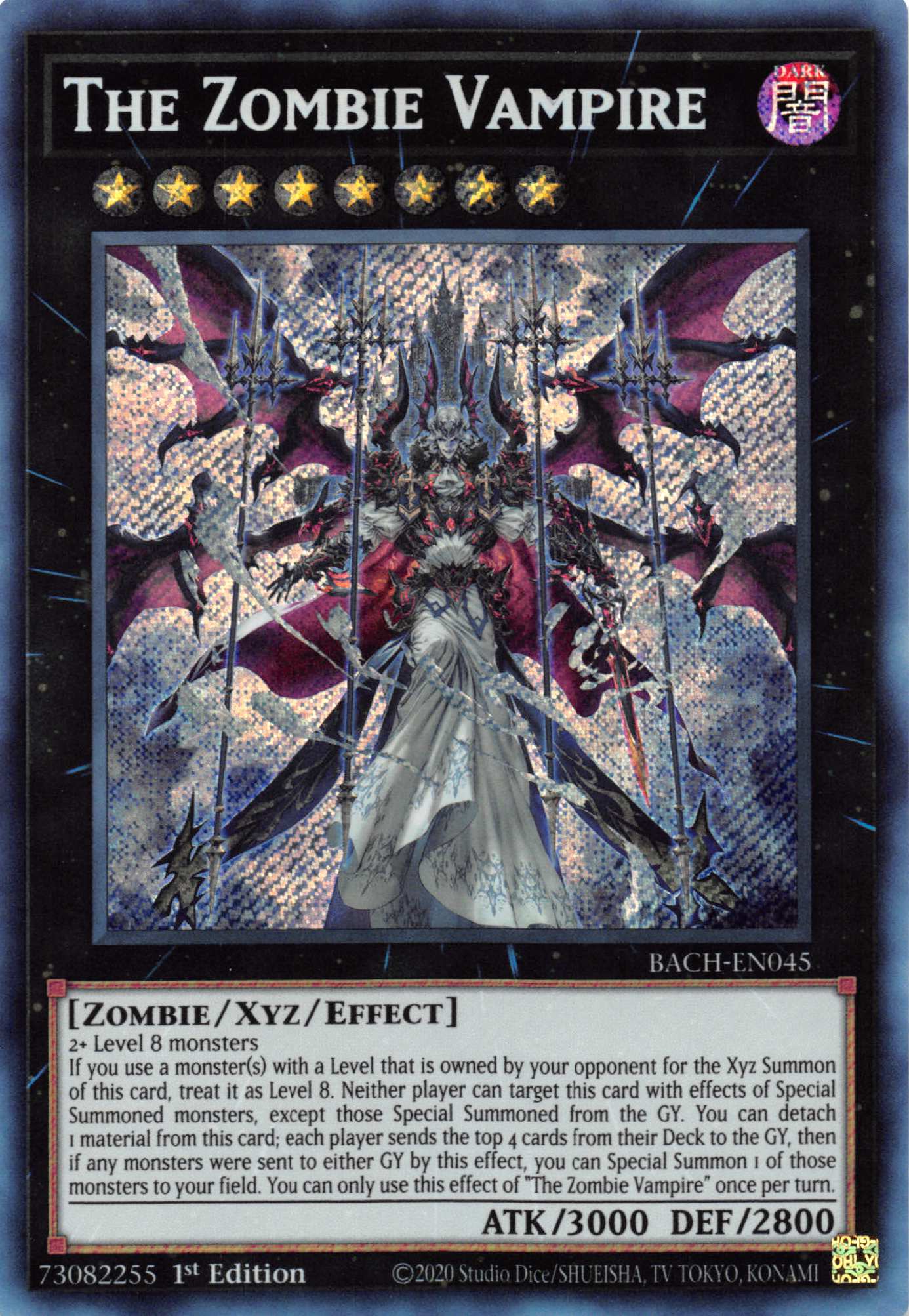 The Zombie Vampire [BACH-EN045] Secret Rare | Good Games Adelaide SA