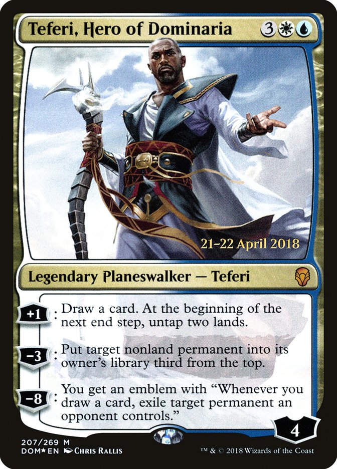 Teferi, Hero of Dominaria [Dominaria Promos] | Good Games Adelaide SA