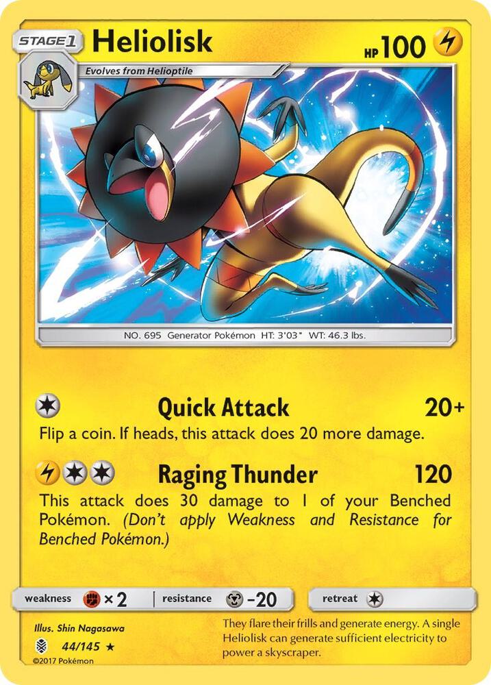 Heliolisk 44/145 (SM - Guardians Rising)  | Good Games Adelaide SA