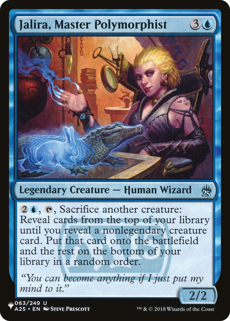 Jalira, Master Polymorphist [The List Reprints] | Good Games Adelaide SA