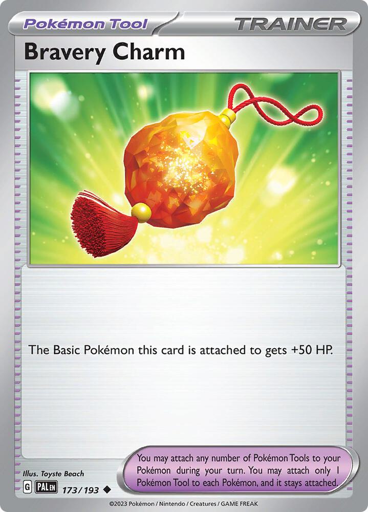 Bravery Charm 173/193 (SV02: Paldea Evolved)  | Good Games Adelaide SA