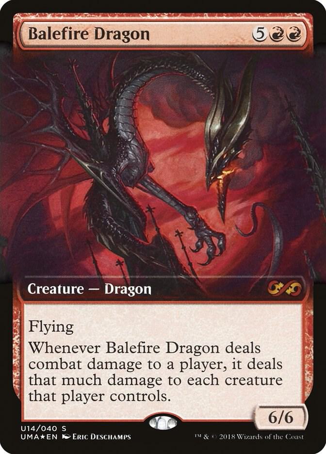 Balefire Dragon U14 (Ultimate Masters: Box Toppers)  - Foil | Good Games Adelaide SA