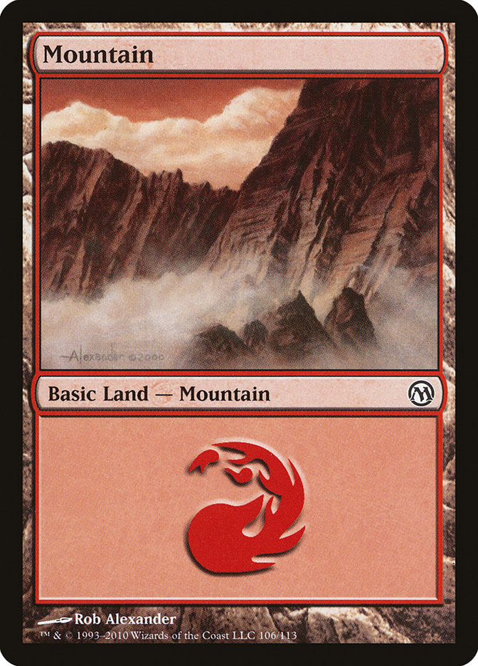 Mountain (106) [Duels of the Planeswalkers] | Good Games Adelaide SA