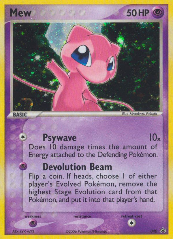 Mew (040) [Nintendo: Black Star Promos] | Good Games Adelaide SA