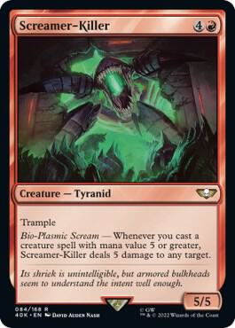 Screamer Killer Surge Foil 84 (Universes Beyond: Warhammer 40,000)  - Foil | Good Games Adelaide SA