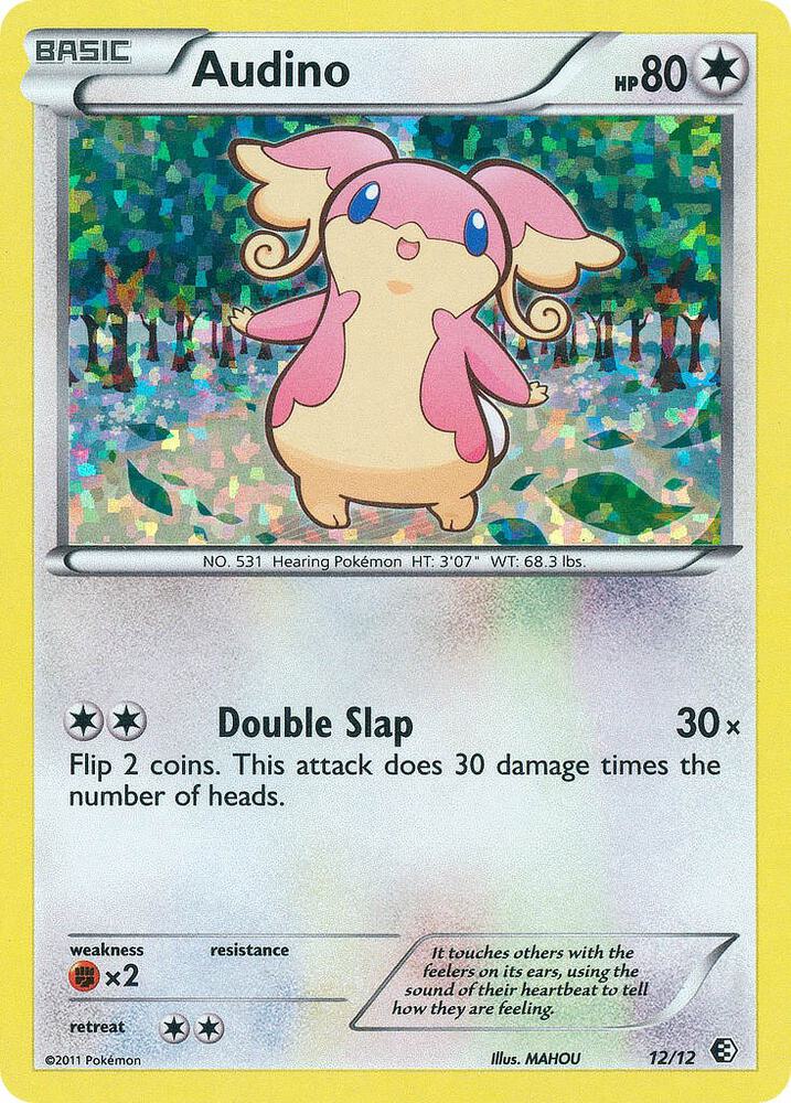 Audino 012/012 (McDonald's Promos 2011)  - Holofoil | Good Games Adelaide SA