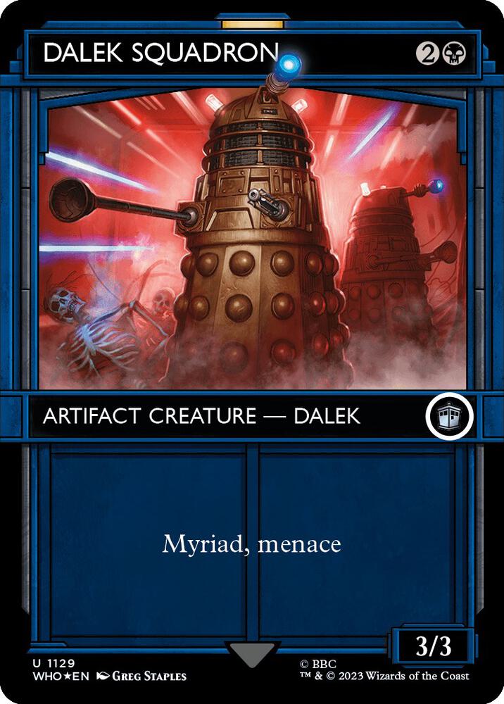 Dalek Squadron 1129 (Universes Beyond: Doctor Who)  - Foil | Good Games Adelaide SA