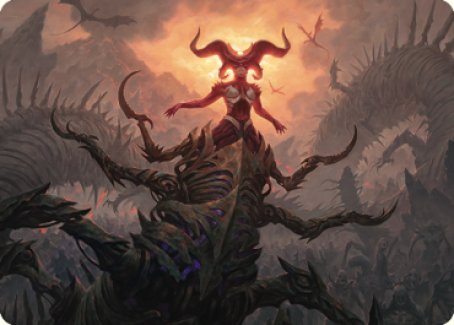 Sheoldred, the Apocalypse Art Card [Dominaria United Art Series] | Good Games Adelaide SA