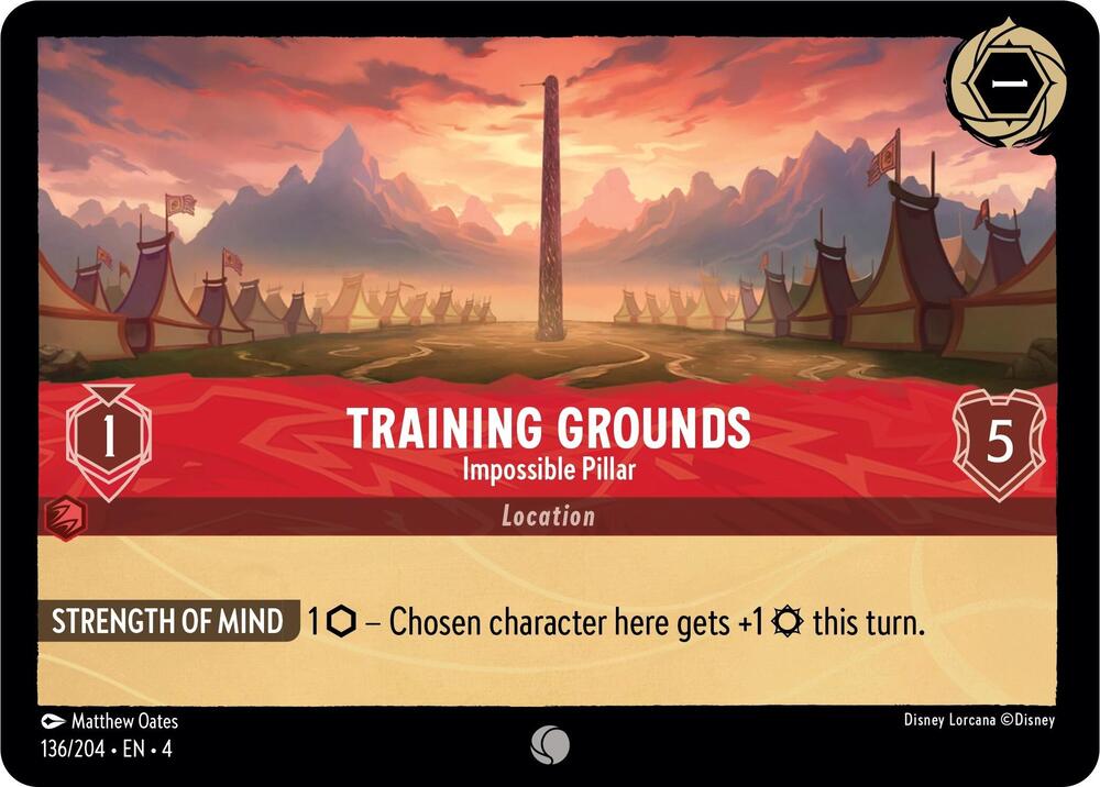 Training Grounds Impossible Pillar 136/204 (Ursula's Return)  - Cold Foil | Good Games Adelaide SA