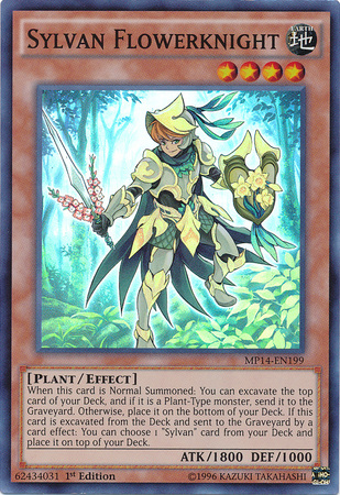 Sylvan Flowerknight [MP14-EN199] Super Rare | Good Games Adelaide SA