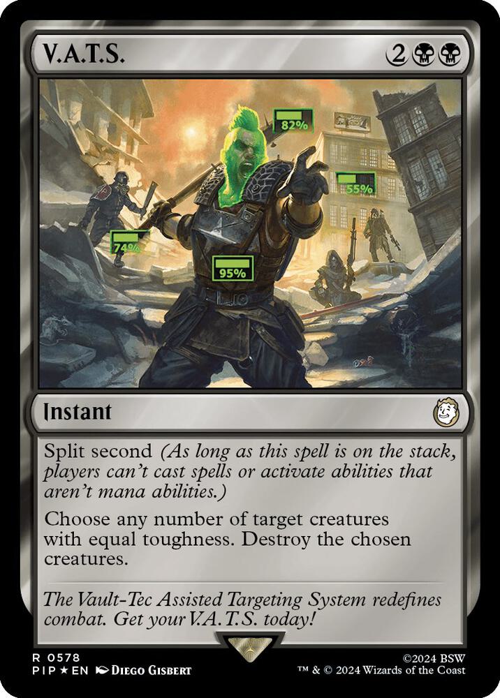 VATS Surge Foil 578 (Universes Beyond: Fallout)  - Surge Foil | Good Games Adelaide SA