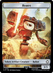 Treasure (0019) // Robot Double-Sided Token [Fallout Tokens] | Good Games Adelaide SA