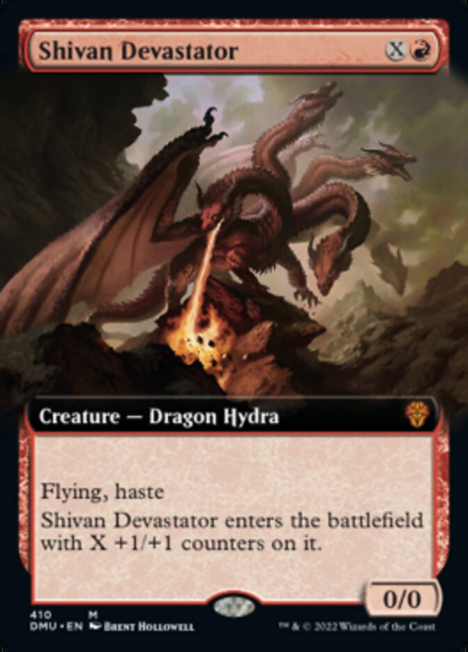 Shivan Devastator (Extended Art) [Dominaria United] | Good Games Adelaide SA