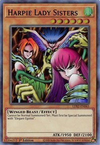 Harpie Lady Sisters (Purple) [LDS2-EN065] Ultra Rare | Good Games Adelaide SA