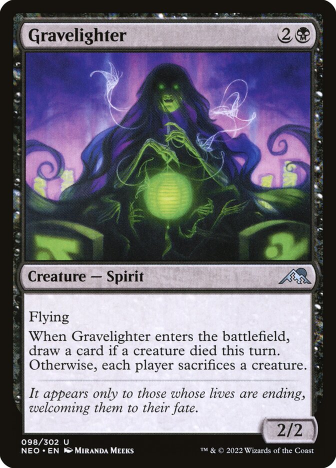 Gravelighter 98 (Kamigawa: Neon Dynasty)  - Foil | Good Games Adelaide SA