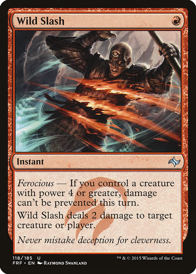 Wild Slash 118 (Fate Reforged)  | Good Games Adelaide SA