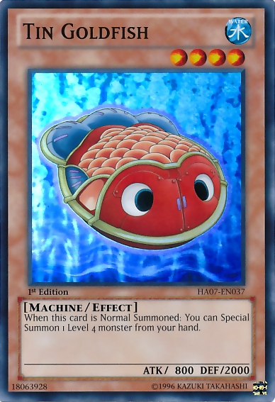Tin Goldfish [HA07-EN037] Super Rare | Good Games Adelaide SA