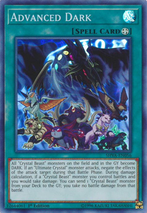 Advanced Dark [SHVA-EN056] Super Rare | Good Games Adelaide SA