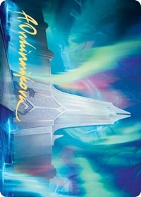 Gates of Istfell Art Card (Gold-Stamped Signature) [Kaldheim: Art Series] | Good Games Adelaide SA