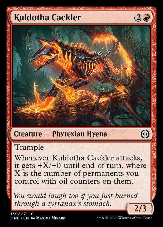 Kuldotha Cackler [Phyrexia: All Will Be One] | Good Games Adelaide SA