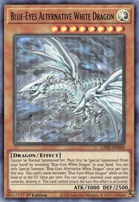 Blue-Eyes Alternative White Dragon (Green) [LDS2-EN008] Ultra Rare | Good Games Adelaide SA