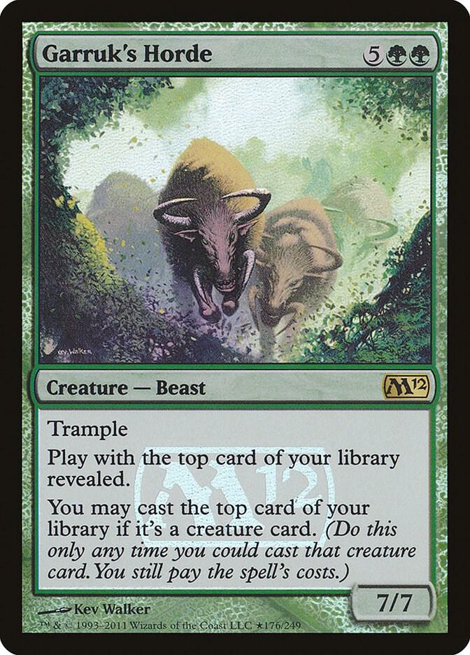 Garruk's Horde 176 (Launch Party & Release Event Promos)  - Foil | Good Games Adelaide SA