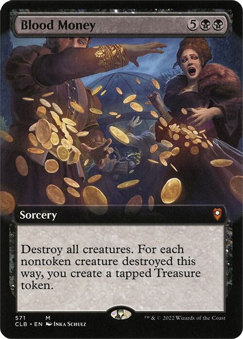 Blood Money Extended Art 571 (Commander Legends: Battle for Baldur's Gate)  | Good Games Adelaide SA