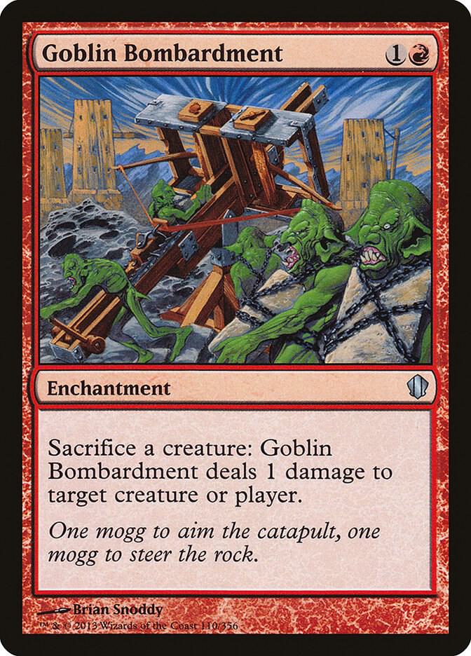 Goblin Bombardment 110 (Commander 2013)  | Good Games Adelaide SA