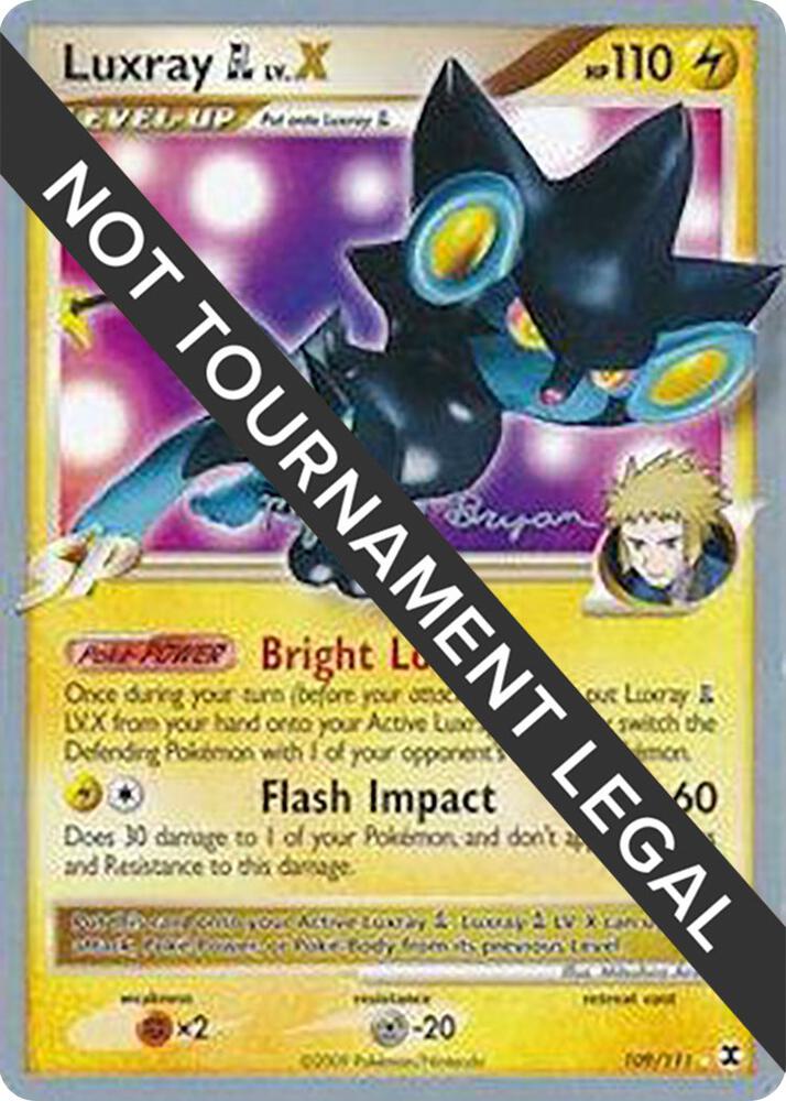 Luxray GL LVX 2010 Mychael Bryan 109/111 (World Championship Decks)  | Good Games Adelaide SA