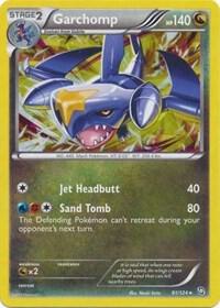 Garchomp 91 124 Cracked Ice Holo 091/124 (Deck Exclusives)  - Holofoil | Good Games Adelaide SA