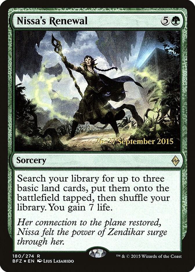 Nissas Renewal 180 (Prerelease Cards)  - Foil | Good Games Adelaide SA
