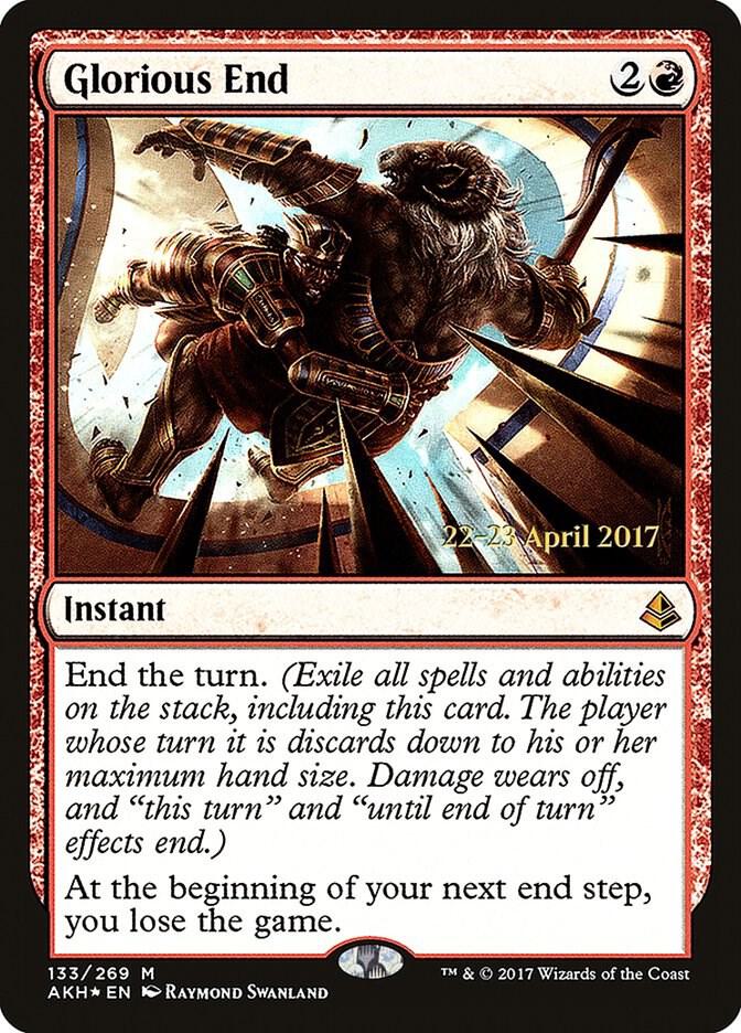 Glorious End 133 (Prerelease Cards)  - Foil | Good Games Adelaide SA