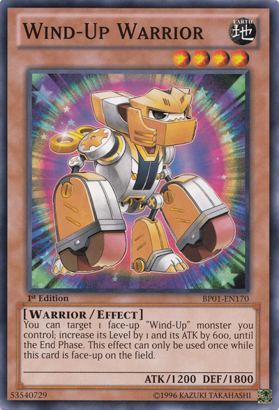 Wind-Up Warrior [BP01-EN170] Common | Good Games Adelaide SA