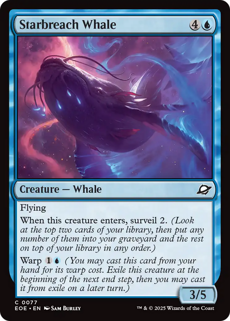 Starbreach Whale [Edge of Eternities] | Good Games Adelaide SA