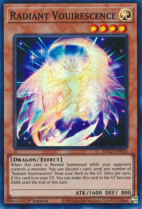 Radiant Vouirescence [MP22-EN018] Super Rare | Good Games Adelaide SA