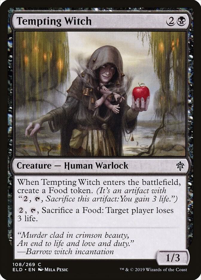Tempting Witch 108 (Throne of Eldraine)  - Foil | Good Games Adelaide SA