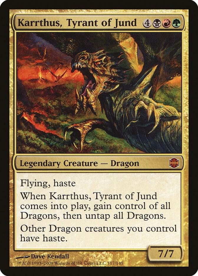 Karrthus Tyrant of Jund 117 (Alara Reborn)  | Good Games Adelaide SA