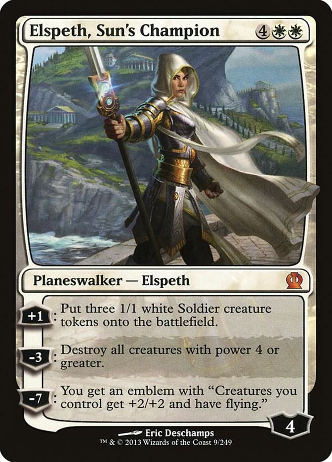 Elspeth, Sun's Champion 9 (Theros)  - Foil | Good Games Adelaide SA