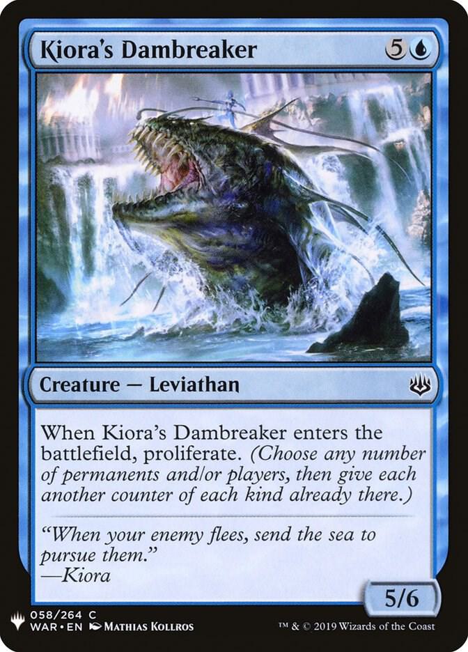 Kioras Dambreaker 58 (The List Reprints)  | Good Games Adelaide SA