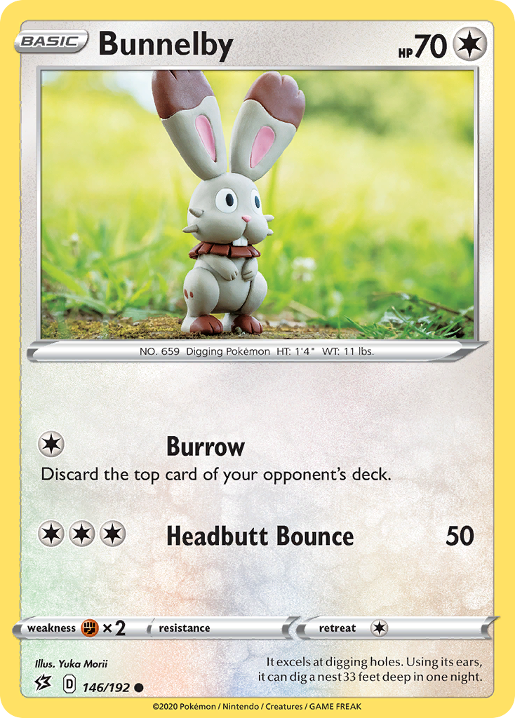 Bunnelby (146/192) [Sword & Shield: Rebel Clash] | Good Games Adelaide SA