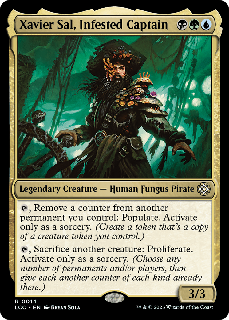Xavier Sal, Infested Captain [The Lost Caverns of Ixalan Commander] | Good Games Adelaide SA