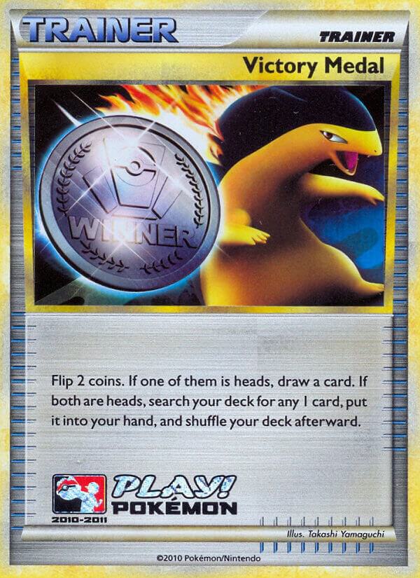 Victory Medal 2010 2011 Battle Road Autumn  (League & Championship Cards)  - Holofoil | Good Games Adelaide SA