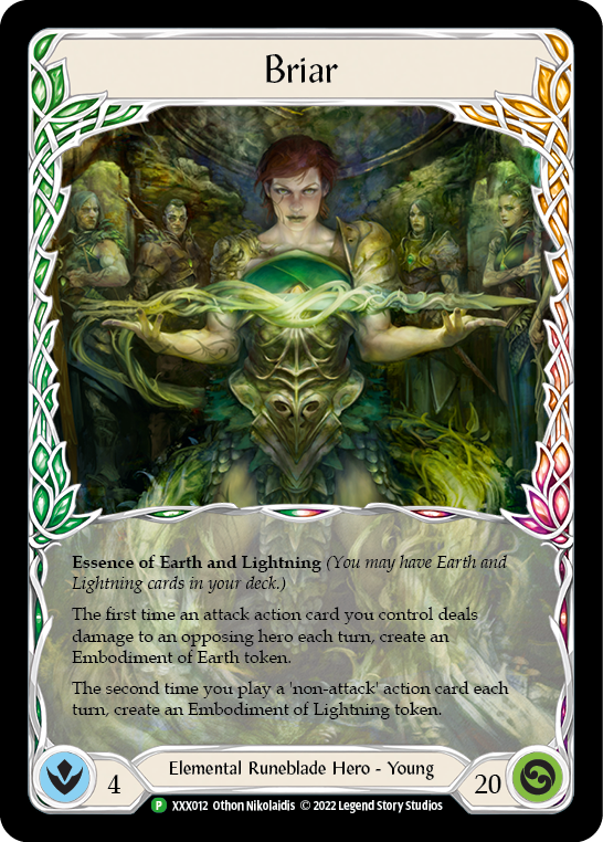 Briar // Briar, Warden of Thorns [XXX011/XXX012] (Promo) | Good Games Adelaide SA
