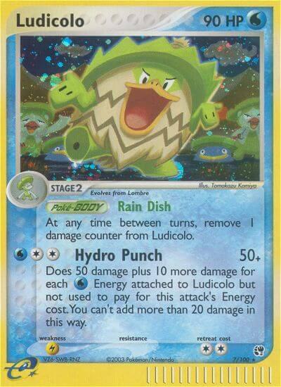 Ludicolo 7/100 (Sandstorm)  - Holofoil | Good Games Adelaide SA