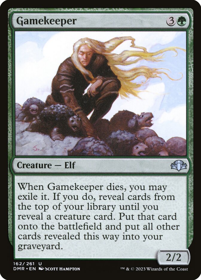 Gamekeeper 162 (Dominaria Remastered)  - Foil | Good Games Adelaide SA