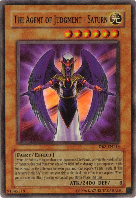 The Agent of Judgment - Saturn [DR2-EN118] Super Rare | Good Games Adelaide SA