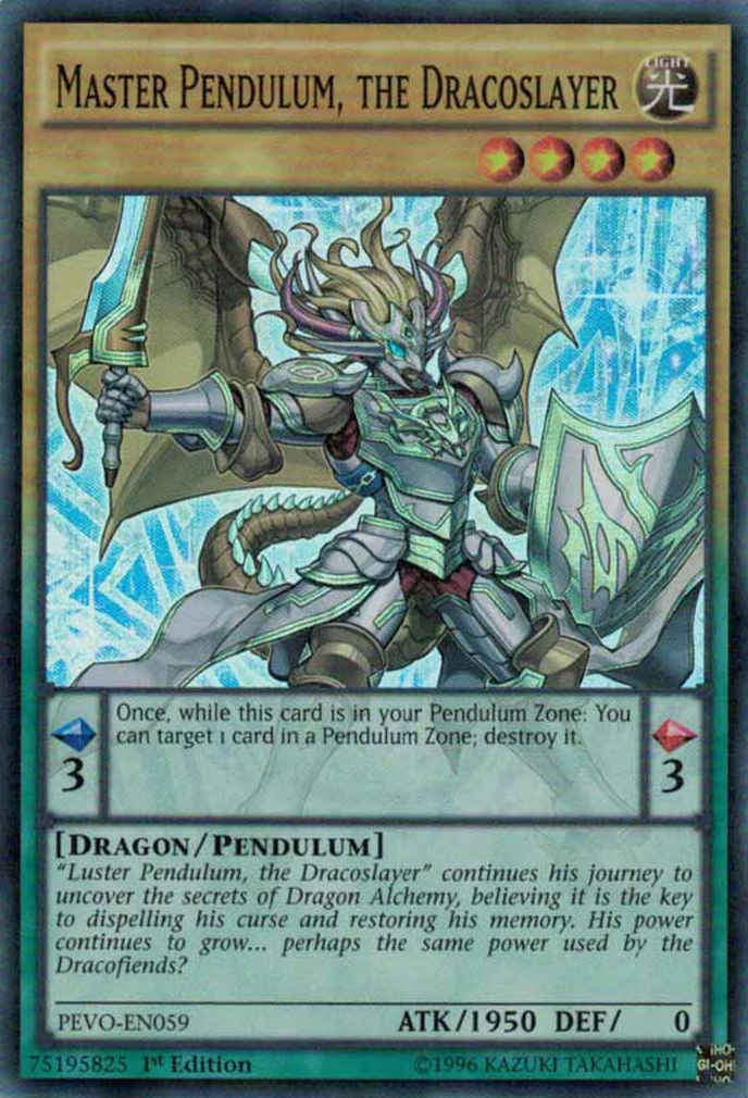 Master Pendulum, the Dracoslayer [PEVO-EN059] Super Rare | Good Games Adelaide SA