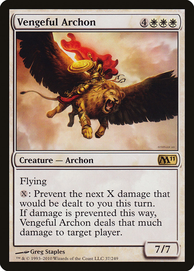 Vengeful Archon 37 (Magic 2011 (M11))  | Good Games Adelaide SA